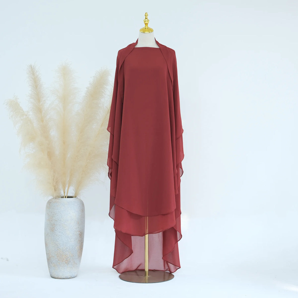 Khimar Zellina - bordeaux (R.Red)